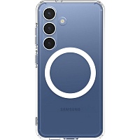 Чохол Spigen Ultra Hybrid MagSafe для Samsung Galaxy S25 Clear White (ACS09002)  - придбати в Дніпрі, Україні: ціна, характеристики | інтернет-магазин TOUCH