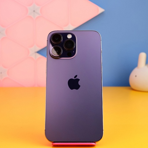 Смартфон Apple iPhone 14 Pro Max 256GB eSim Deep Purple (MQ8W3) Б/У - придбати в Дніпрі, Україні: ціна, характеристики | інтернет-магазин TOUCH