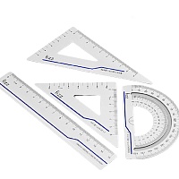 Набір канцелярських лінійок Xiaomi Fizz Stationery Rulers - придбати в Дніпрі, Україні: ціна, характеристики | інтернет-магазин TOUCH