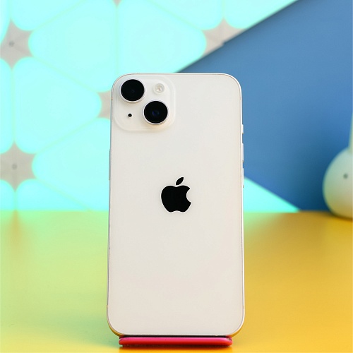 Смартфон Apple iPhone 14 128GB Starlight (MPUR3) Б/У