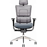 Офісне крісло GT Racer X-801 Bright Gray (W-20 B-40) - придбати в Дніпрі, Україні: ціна, характеристики | інтернет-магазин TOUCH