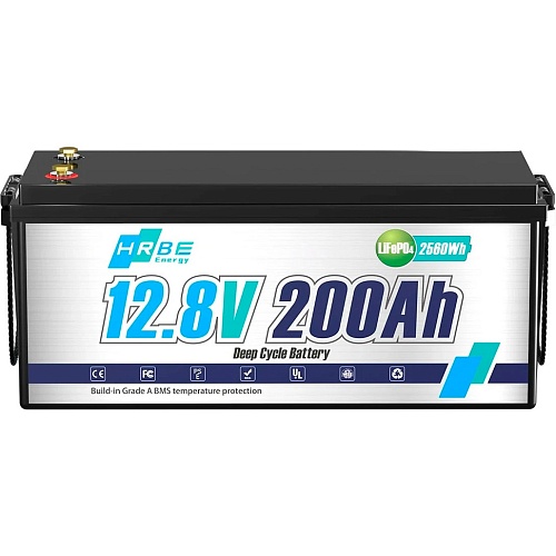 Аккумулятор HRBEEnergy LiFePO4 12V (12V/200Ah/2400Wh)