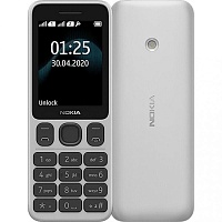 Мобильный телефон Nokia 125 Dual Sim White (16GMNW01A01) UA-UCRF
