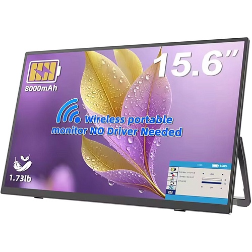 Портативный монитор UPERFECT 15.6" FHD 60Hz 8000mAh