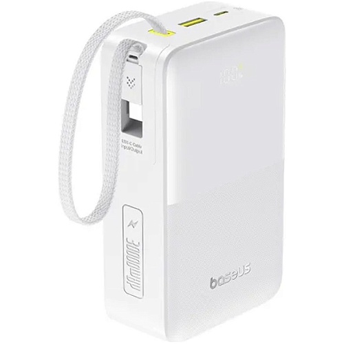 Внешний аккумулятор Baseus EnerFill FC51 Bipow 2 Pro 30000mAh 22.5W White (E0028101)