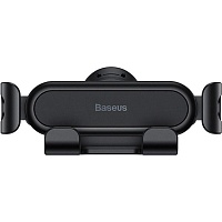 Автодержатель Baseus Stable Gravitational Car Mount Lite Air Outlet Version Black (SUWX010001)