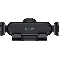 Автотримач Baseus Stable Gravitational Car Mount Lite Air Outlet Version Black (SUWX010001) 
