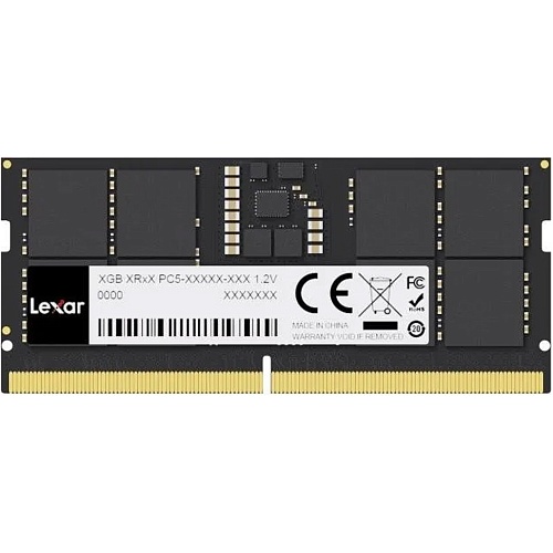 Модуль пам'яті  SO-DIMM DDR5 Lexar 16GB 5600MHz (LD5S16G56C46ST-BGS) - придбати в Дніпрі, Україні: ціна, характеристики | інтернет-магазин TOUCH