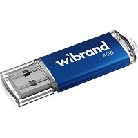 USB флеш-накопичувач Wibrand Cougar 4GB USB-A 2.0 Blue (WI2.0/CU4P1U) - придбати в Дніпрі, Україні: ціна, характеристики | інтернет-магазин TOUCH