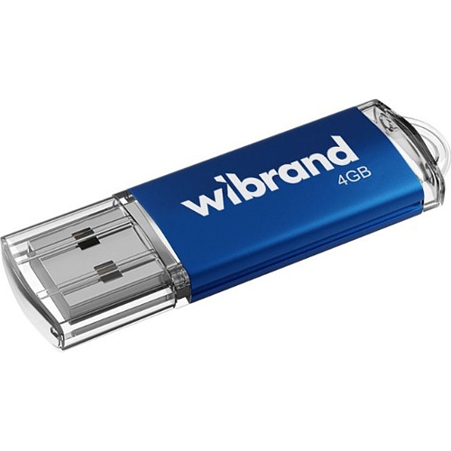 USB флеш-накопичувач Wibrand Cougar 4GB USB-A 2.0 Blue (WI2.0/CU4P1U) - придбати в Дніпрі, Україні: ціна, характеристики | інтернет-магазин TOUCH