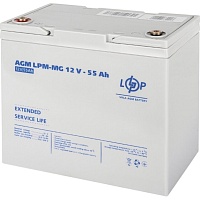 Аккумулятор LogicPower AGM-MG 12V (12V/55Ah/660Wh) (3873)