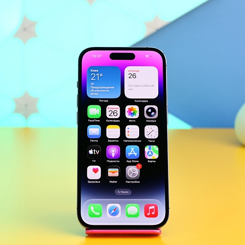 Смартфон Apple iPhone 14 Pro 256GB Deep Purple (MQ1F3) Б/У