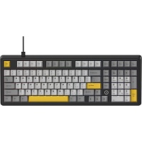 Клавиатура Ajazz AK980 MAX Magnetic Switch Black/Grey/Yellow (AK980-MAX-M-BGY)