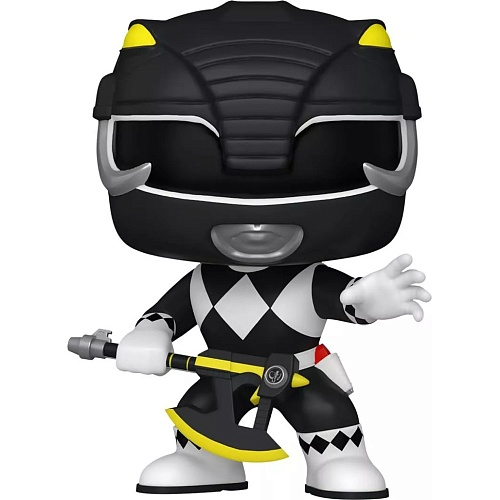 Фигурка Funko Pop! Power Rangers: Черный рейнджер 9.6см (72154)