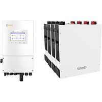 Система зберігання енергії Solis S6-EH1P6K-L-PLUS 6kW + 4 АКБ Dyness DL5.0C Heating 20.4kWh (51.2V/100Ah/5120Wh) - придбати в Дніпрі, Україні: ціна, характеристики | інтернет-магазин TOUCH