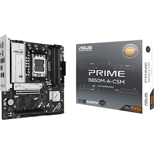 Материнська плата Asus Prime B850M-A-CSM (90MB1LQ0-M0EAYC) - придбати в Дніпрі, Україні: ціна, характеристики | інтернет-магазин TOUCH