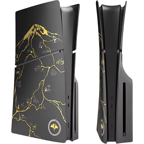 Змінна панель DK Faceplate Replaceable для PlayStation 5 Slim Blue-Ray Ghost Black Yotei - придбати в Дніпрі, Україні: ціна, характеристики | інтернет-магазин TOUCH