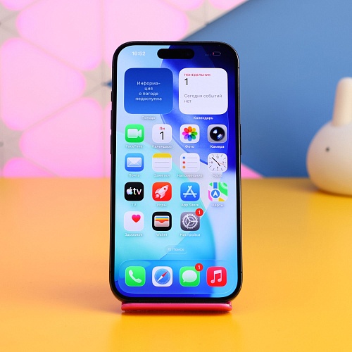 Смартфон Apple iPhone 15 Pro 128GB Black Titanium (MTUV3) Б/У