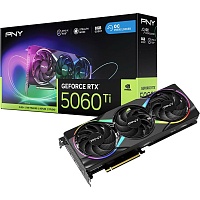 Видеокарта PNY GeForce RTX 5060 Ti 8GB EPIC-X RGB OC Triple Fan (VCG5060T8TFXXPB1-O) EU