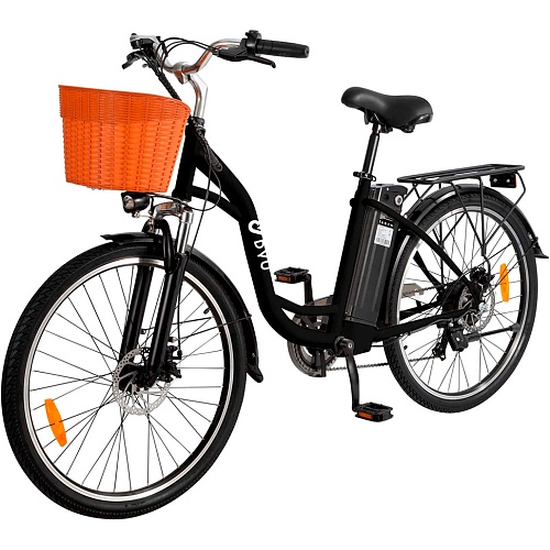 Електровелосипед DYU C6 Black - придбати в Дніпрі, Україні: ціна, характеристики | інтернет-магазин TOUCH