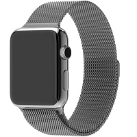 Ремешок Milanese Loop Magnetic Band для Apple Watch 38mm Gray