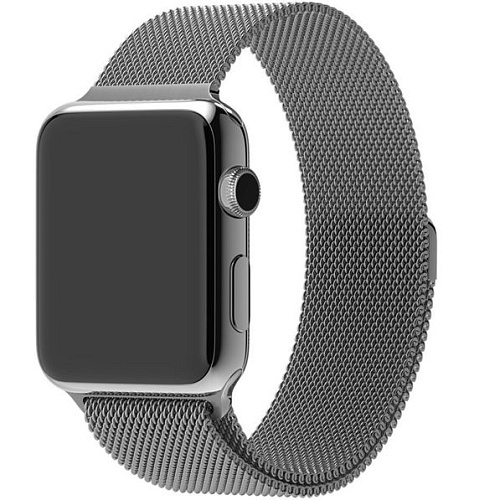 ≡ Ремінець Milanese Loop Magnetic Band для Apple Watch 38mm Gray - придбати в Дніпрі, Харкові, Одессі, Запоріжжі