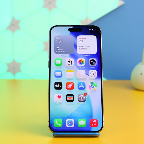 Смартфон Apple iPhone 15 Pro Max 512GB Natural Titanium (MU7E3) Б/У