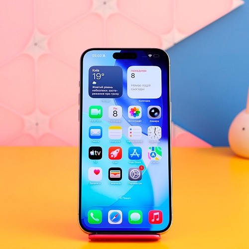 Смартфон Apple iPhone 15 Pro Max 256GB White Titanium (MU783) Б/У
