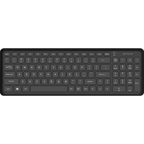 Клавиатура Proove Classic Code Wireless Keyboard Black (EN + UA) (KBCD00003001)