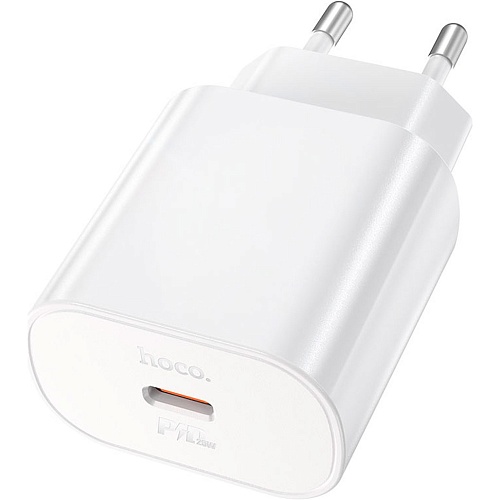 Мережевий зарядний пристрій Hoco N22 PD 25w White (760067) - придбати в Дніпрі, Україні: ціна, характеристики | інтернет-магазин TOUCH
