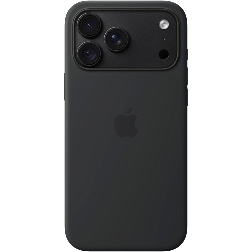 Чехол Apple Silicone Case with MagSafe для iPhone 18 Pro Max Black (MK954)