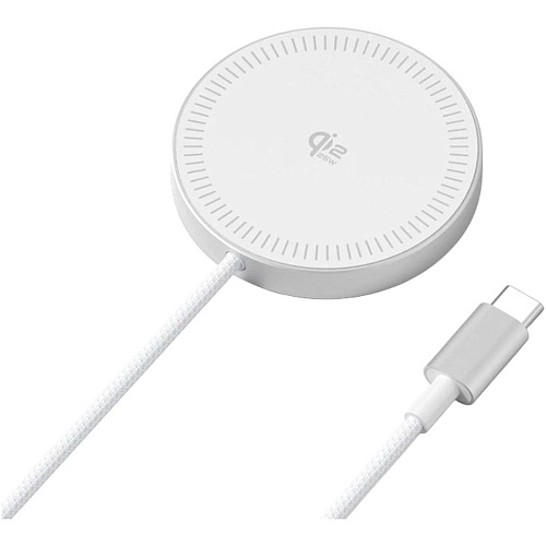 Беспроводное зарядное устройство Hagibis WXC01 Dual-sided Magnetic 25W Silver