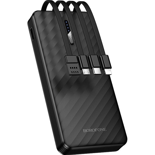 Внешний аккумулятор Borofone BJ84 Smooth 10000mAh 10W Black