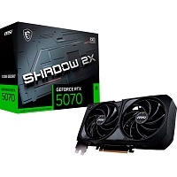 Відеокарта MSI GeForce RTX 5070 12G SHADOW 2X OC (G5070-12S2C) UA - придбати в Дніпрі, Україні: ціна, характеристики | інтернет-магазин TOUCH