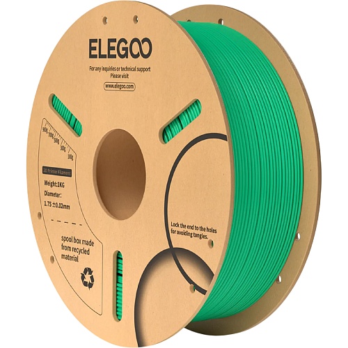 Филамент для 3D-принтеров Elegoo PLA 1kg Green Sea (50.203.0108)
