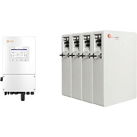 Система зберігання енергії Solis S6-EH1P6K-L-PLUS 6kW + 4 АКБ FelicityESS LPBA48100-OL 20.4kWh (51.2V/100Ah/5120Wh) - придбати в Дніпрі, Україні: ціна, характеристики | інтернет-магазин TOUCH