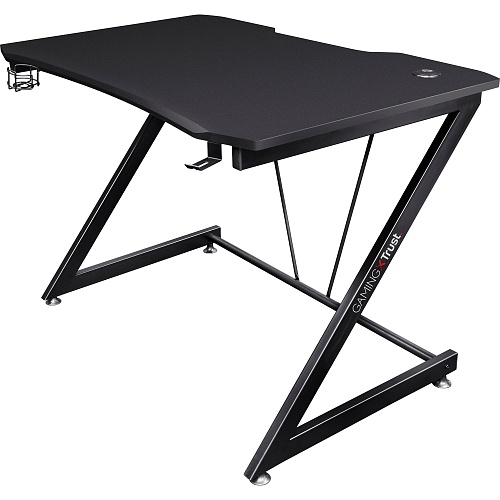 Компьютерный игровой стол Trust GXT711X Dominus Desk Black (24503)