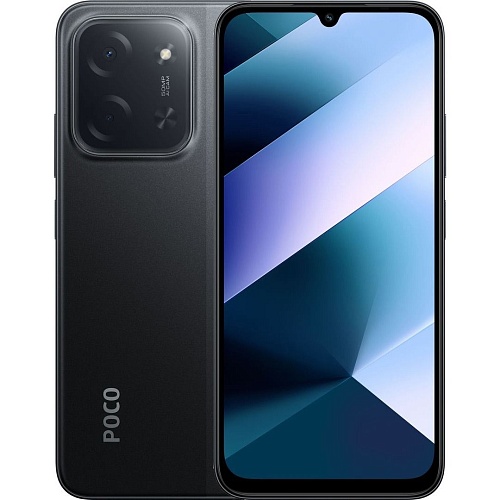Смартфон Poco C85 6/128GB Black Global EU - придбати в Дніпрі, Україні: ціна, характеристики | інтернет-магазин TOUCH
