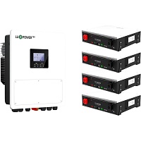 Система зберігання енергії LuxPower SNA PRO-EU 6500W 6kW + 4 АКБ Dyness DL5.0C Heating 20.4kW (51.2V/100Ah/5120Wh) - придбати в Дніпрі, Україні: ціна, характеристики | інтернет-магазин TOUCH