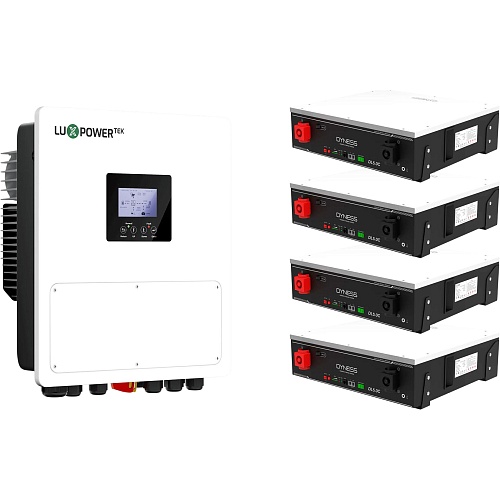 Система зберігання енергії LuxPower SNA PRO-EU 6500W 6kW + 4 АКБ Dyness DL5.0C Heating 20.4kW (51.2V/100Ah/5120Wh) - придбати в Дніпрі, Україні: ціна, характеристики | інтернет-магазин TOUCH