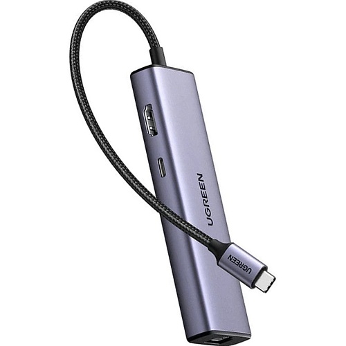 USB-хаб Ugreen CM512 6in1 (15598)