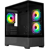 Корпус Prologix Axon GM-03AB Glass Black - придбати в Дніпрі, Україні: ціна, характеристики | інтернет-магазин TOUCH