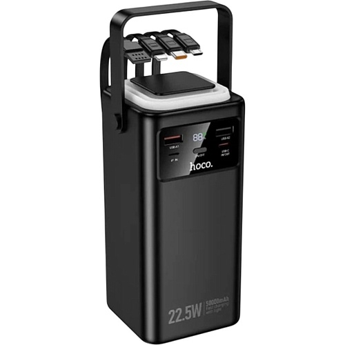 Внешний аккумулятор Hoco EJ65A High 50000mAh 22.5W Black