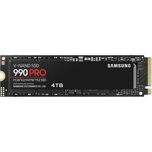 SSD накопитель Samsung 990 PRO 4TB (MZ-V9P4T0BW)