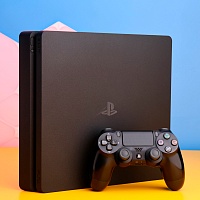 Игровая консоль Sony PlayStation 4 Slim 1TB Black Б/У
