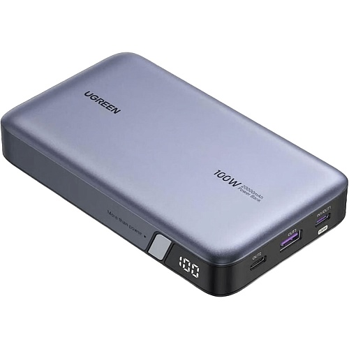 Зовнішній акумулятор Ugreen PB720 20000mAh 100W (25188)  - придбати в Дніпрі, Україні: ціна, характеристики | інтернет-магазин TOUCH