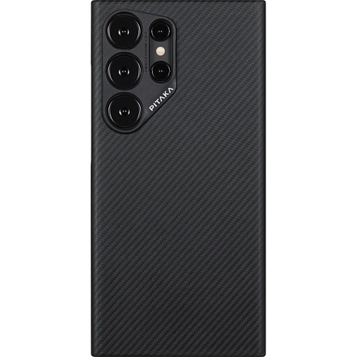 Чехол Pitaka MagEZ Case 4 Twill для Samsung Galaxy S24 Ultra Black/Grey (KS2401U) 