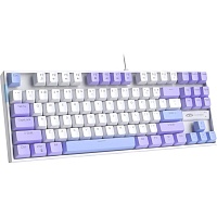 Клавіатура MageGee MK-Star Red Switch Lilac (6971969728752-UA) - придбати в Дніпрі, Україні: ціна, характеристики | інтернет-магазин TOUCH