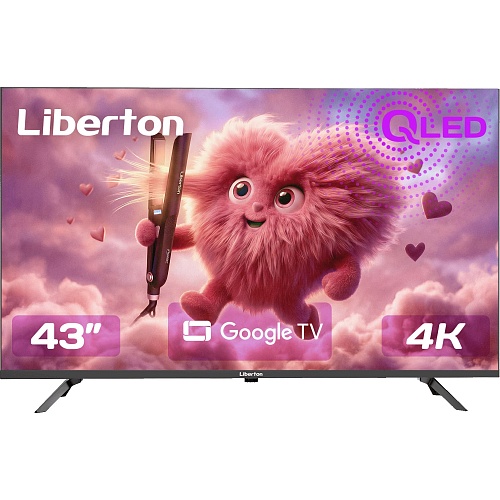 Телевизор Liberton Q02GT 43" QLED 4K (LTV-43Q02GT)