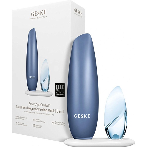 Магнитная пилинг-маска GESKE Touchless Magnetic Peeling Mask 5в1 Aquamarine (HB0554)